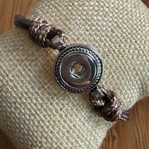 Ginger Snaps Woven Bracelet (Petite Snaps)
